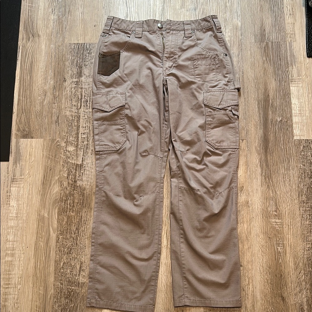 Gray Mens Cargo Pants